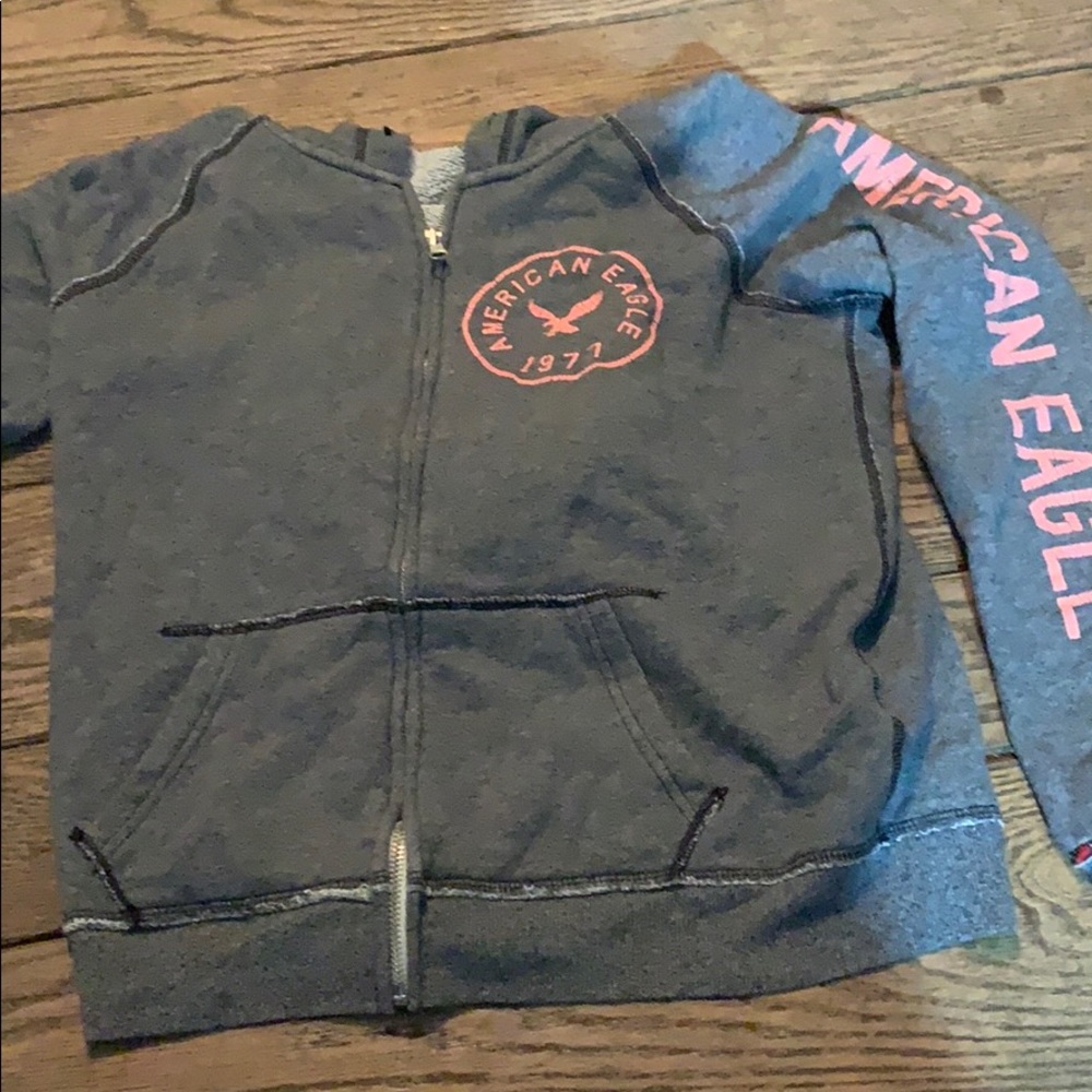 American eagle zip up hoodie